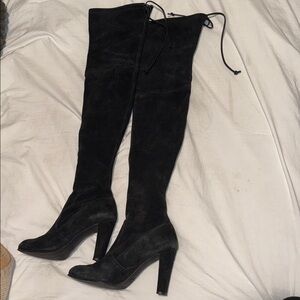 Stuart Weitzman Black Over-the-Knee Boots
